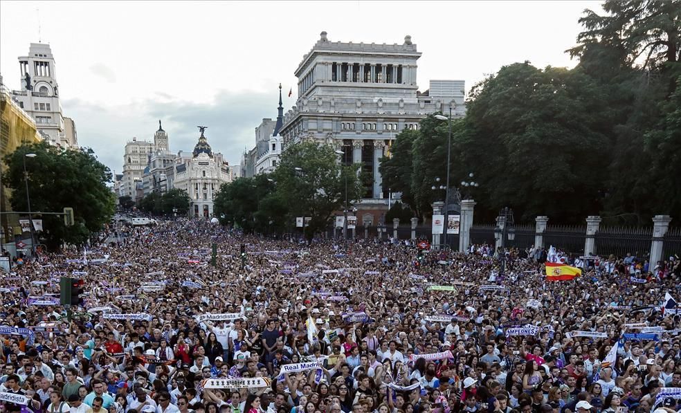 FOTOGALERÍA / La celebración por la duodécima en Madrid