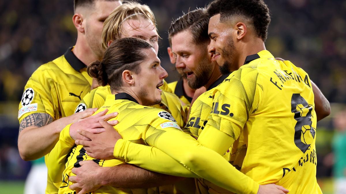 Resumen, goles y highlights del Dortmund 2 - 0 Newcastle de la Jornada 4 de la Fase de Grupos de la Champions League