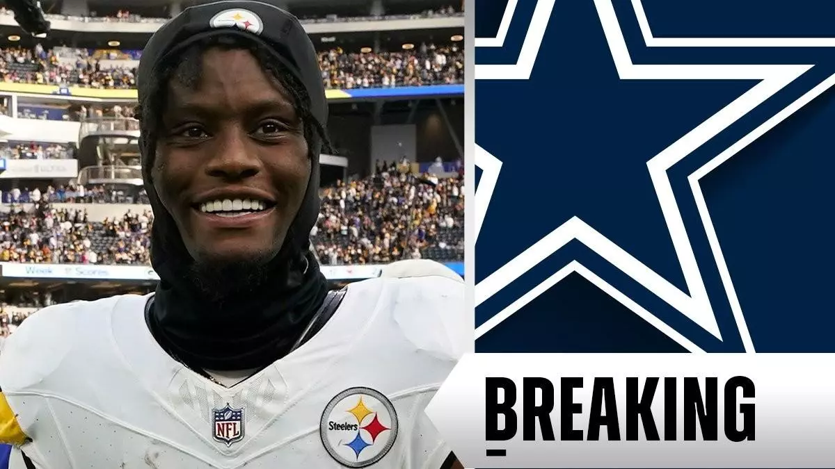 Los Cowboys adquieren en intercambio con los Steelers al receptor George Pickens