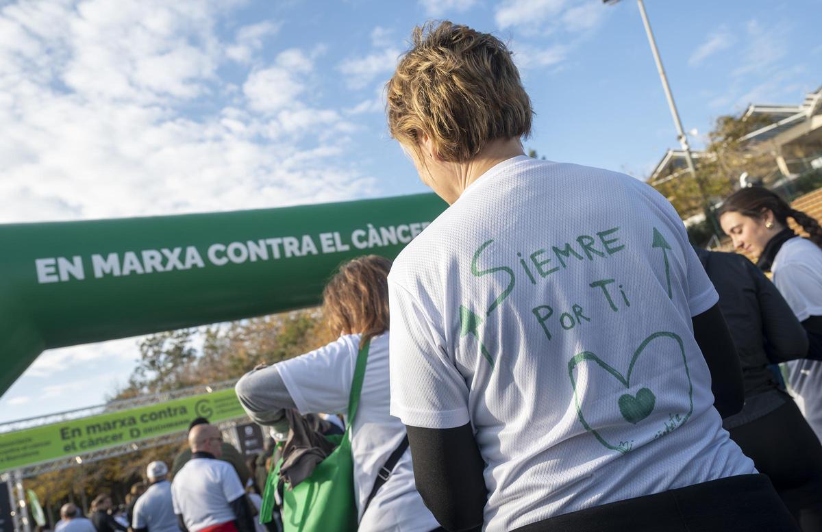 Barcelona corre contra el cáncer en el Fòrum
