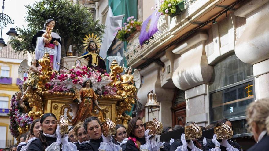 Las mejores imágenes de la Procesión de La Burrica en Cartagena