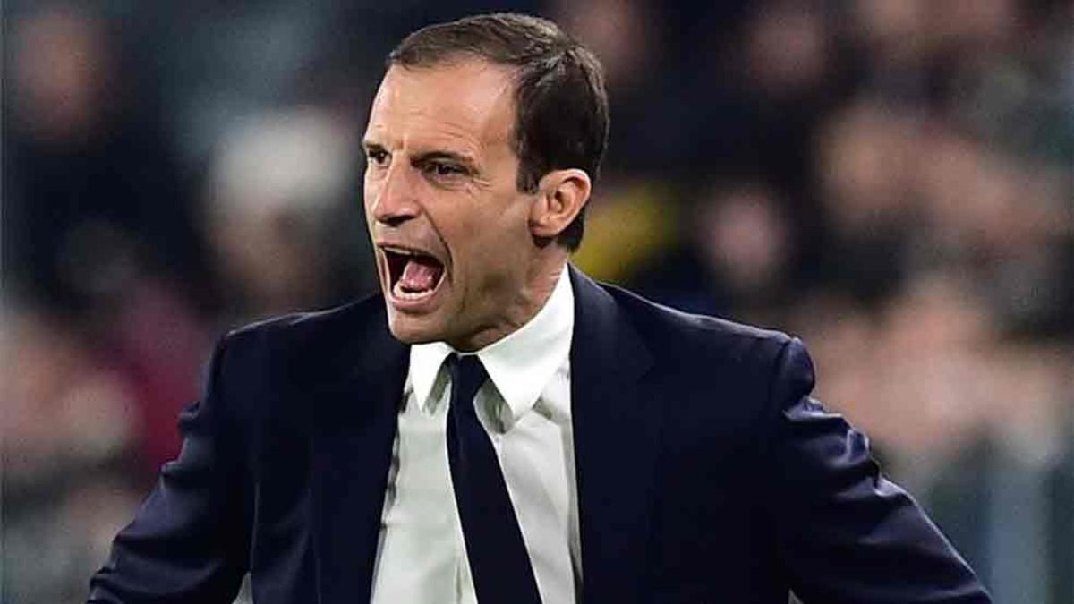 Allegri, entrenador de la Juventus