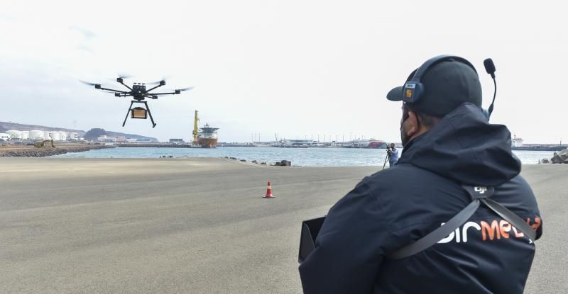 Drones para uso portuario