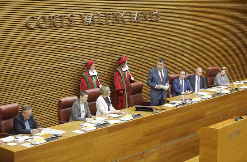 Comienza la X Legislatura en las Corts Valencianes