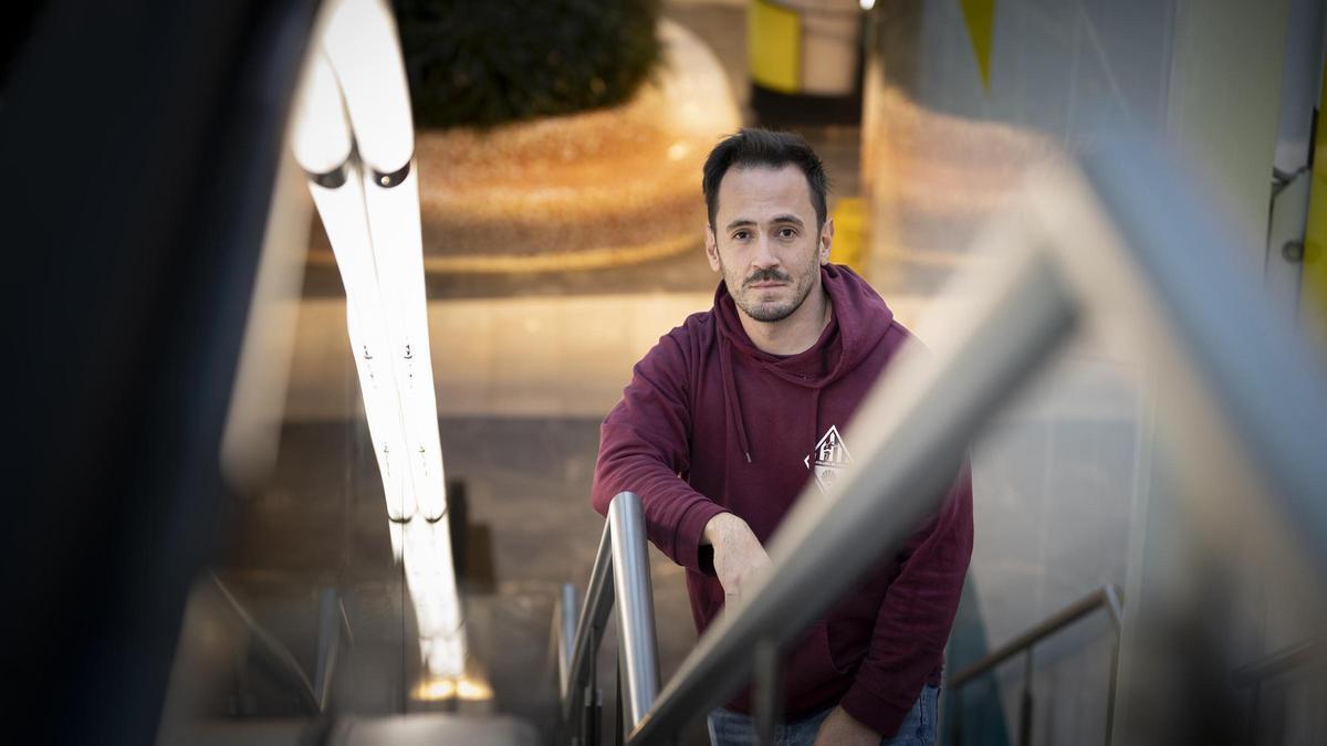Francisco Farrando, de 36 años y que tiene un trastorno obsesivo compulsivo (TOC).