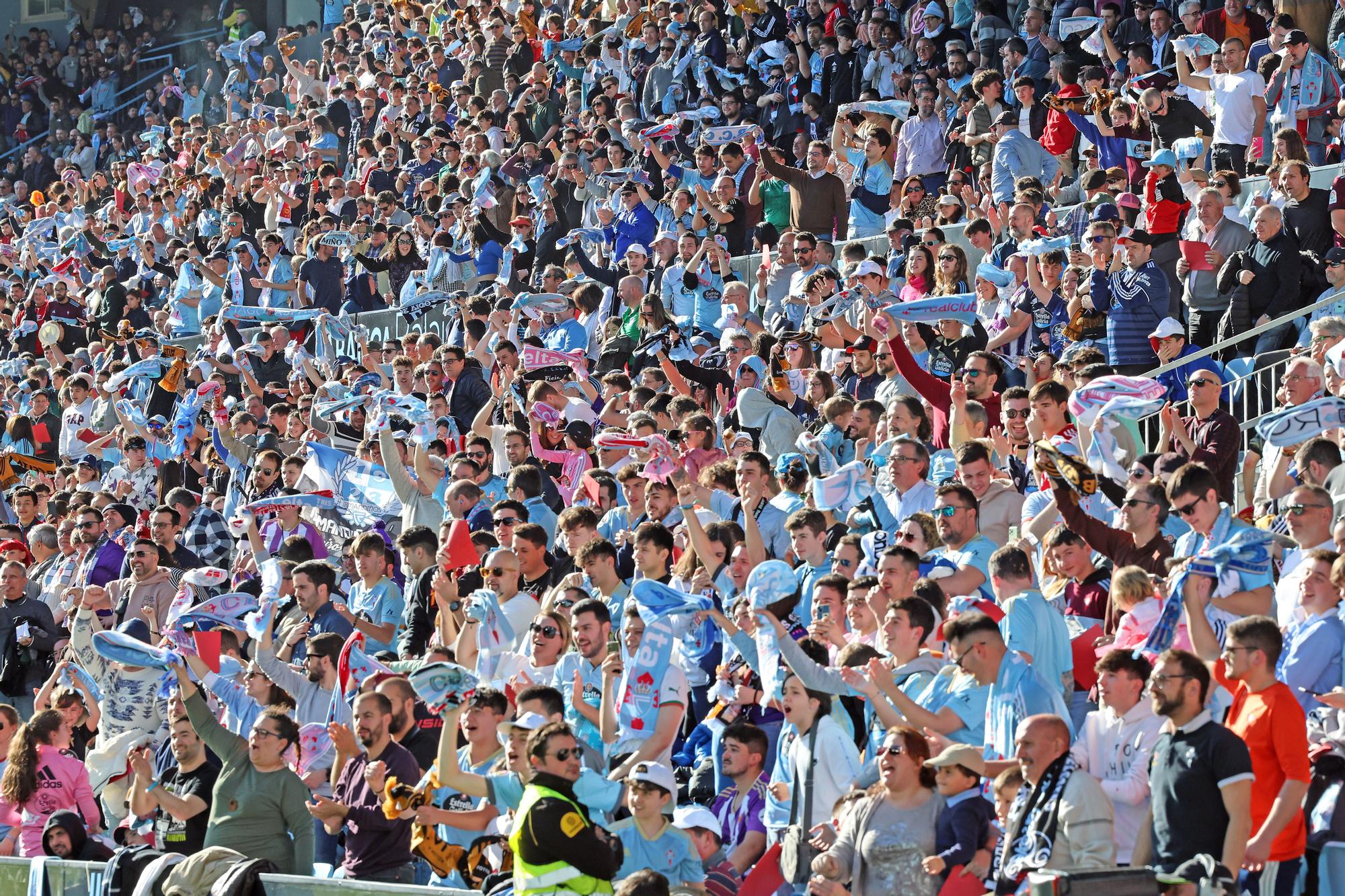 Las mejores imágenes del Celta-Valladolid (3-0)