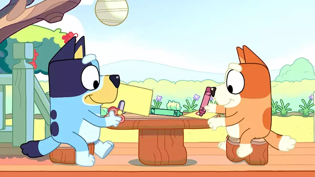 Bluey, la serie de moda