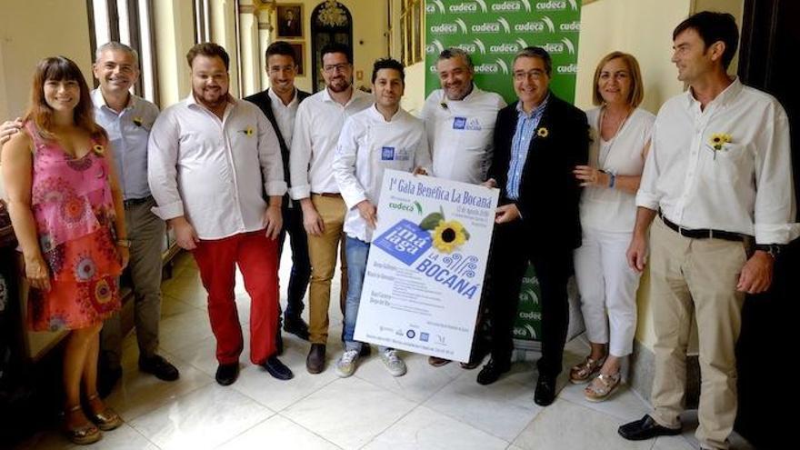 Imagen de la presentación de la gala, en el Ayuntamiento.