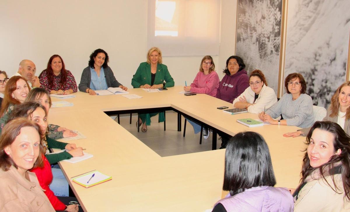 Miembros del grupo de trabajo sobre salud mental.