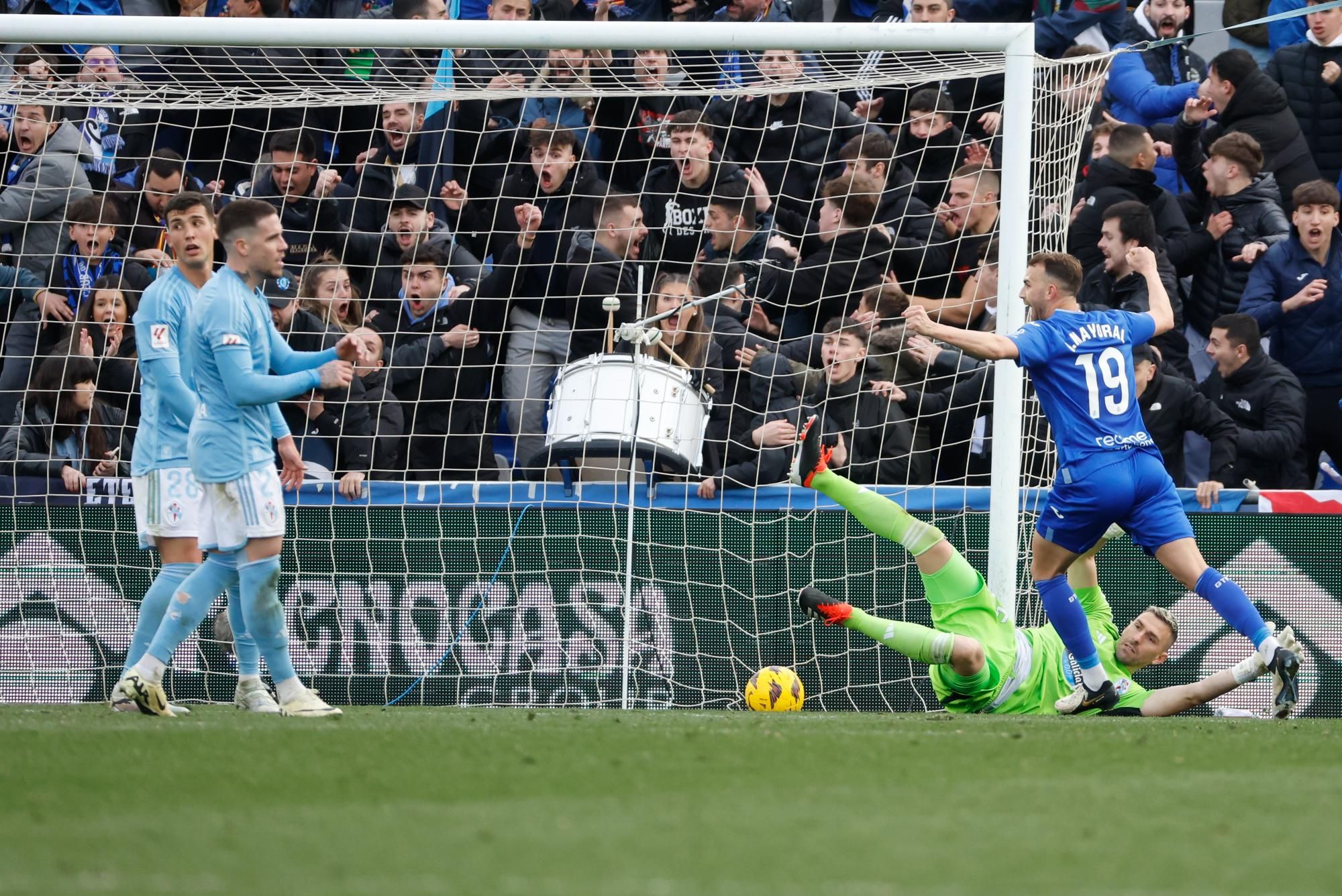 Las mejores imágenes del Getafe-Celta