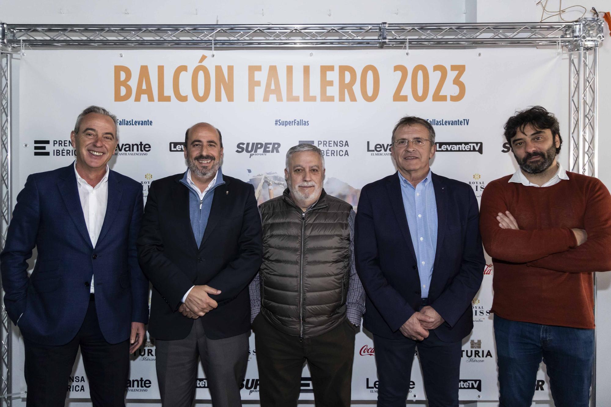 El balcón fallero de Levante-EMV del 7 de marzo