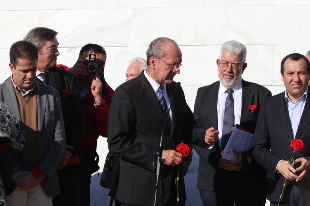 Primer homenaje oficial a las víctimas del franquismo en Málaga