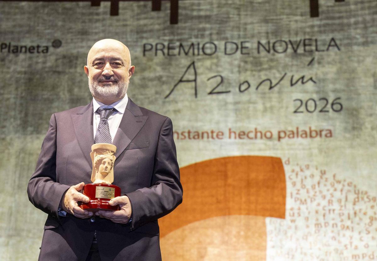Pablo Álvarez gana el Premio Azorín 2026