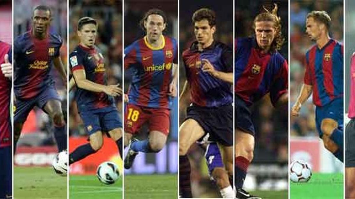 ¿Recuerdas a los centrales zurdos del Barça de los últimos años?