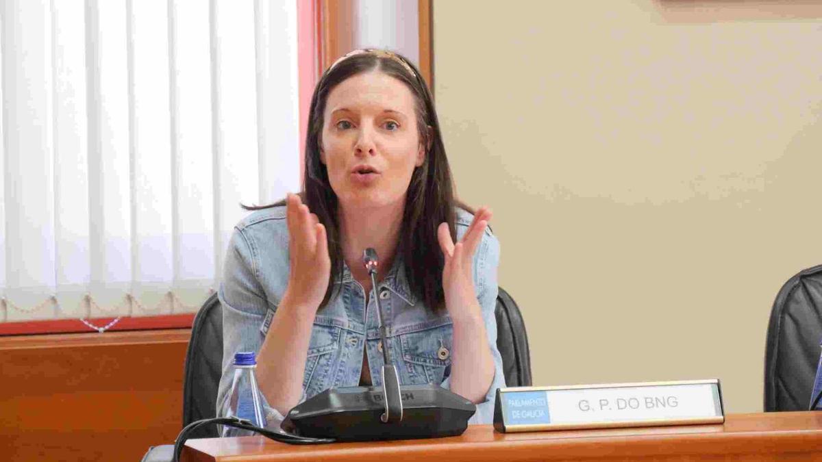 La diputada del Bloque Olalla Rodil.