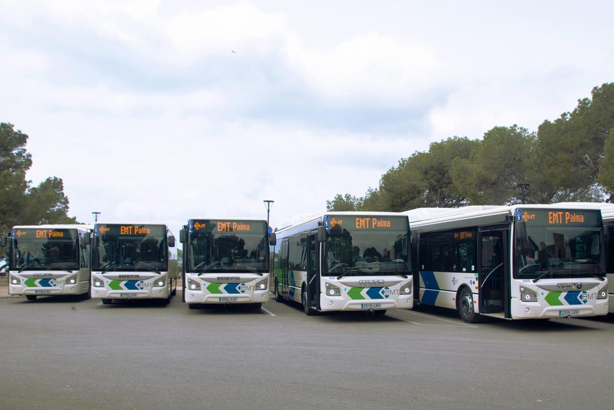 Archivo - Buses de la EMT. Recurso. Archivo