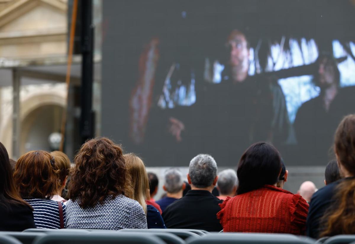 'Braveheart' al aire libre en Zaragoza