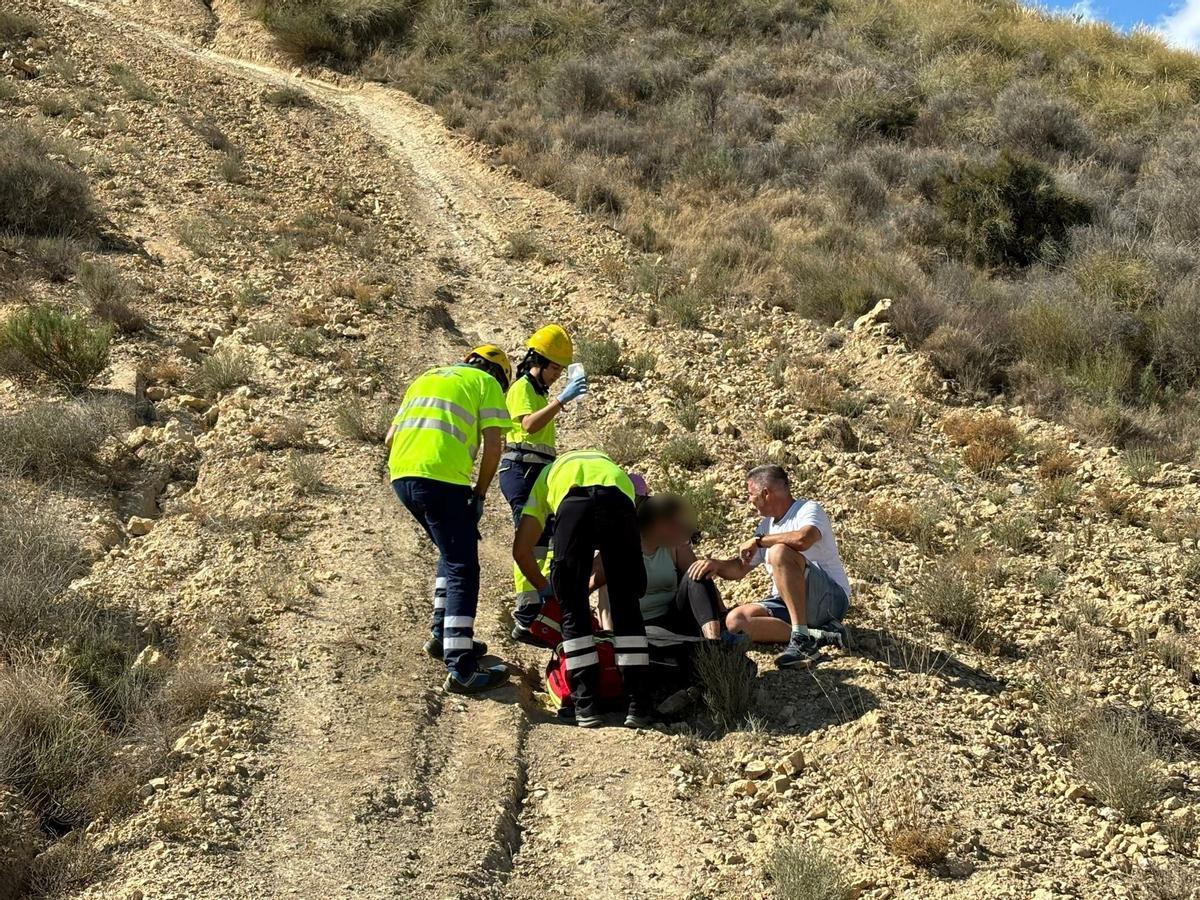Imágenes del lugar del accidente facilitadas por 061 y helicóptero de la DGSE