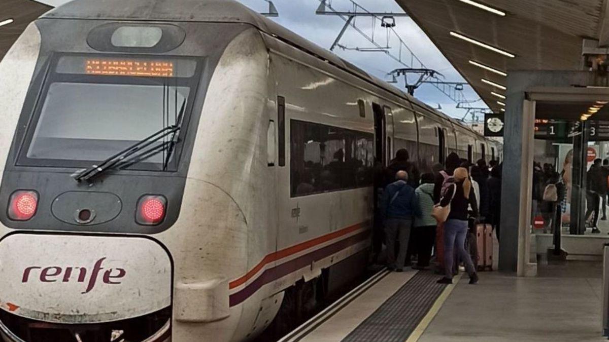 L’estació de tren de Girona de la línia nord de rodalies que es veurà afectada pels talls