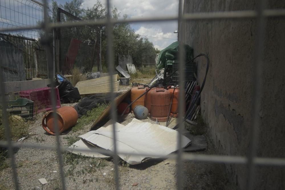 Operación en Las Torres contra la droga