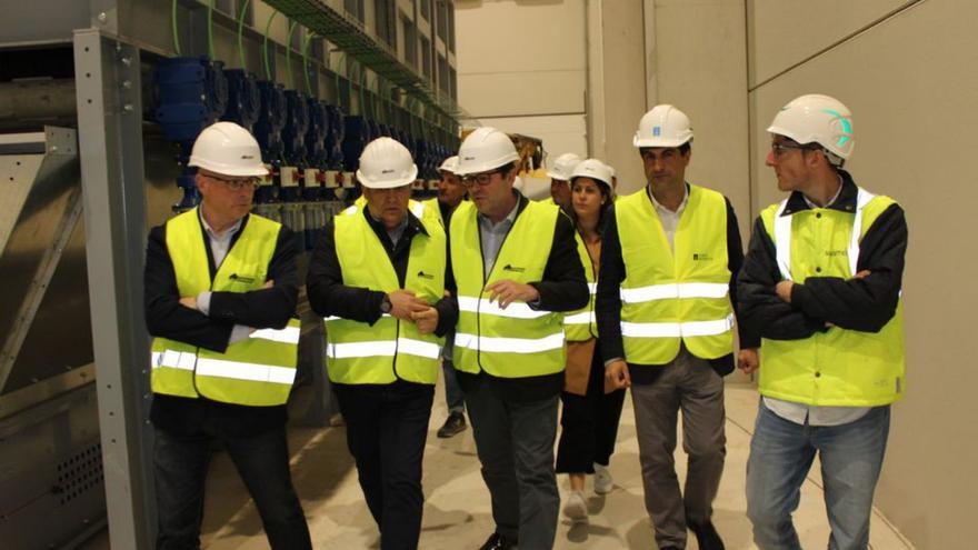 Visita a la futura planta de biorresiduos de Verín.   | // FDV