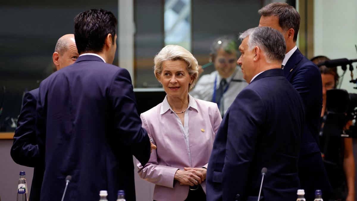 La presidenta de la Comisión Europea, Ursula Vonderleyen.