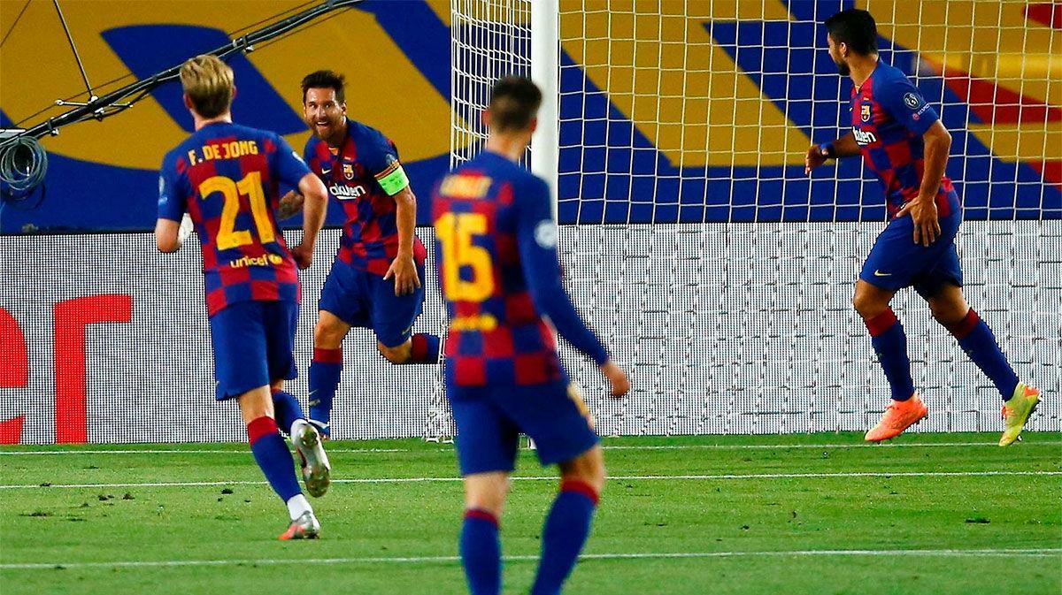 El VAR evitó el doblete de Messi