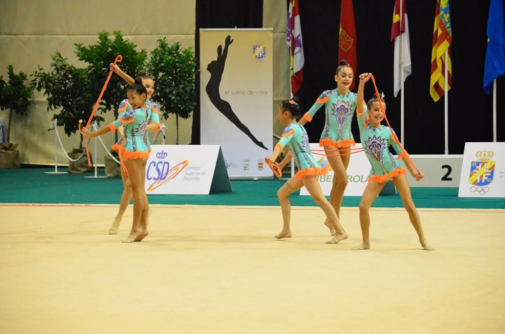 Campeonato de Gimnasia Rítmica: sábado por la tarde