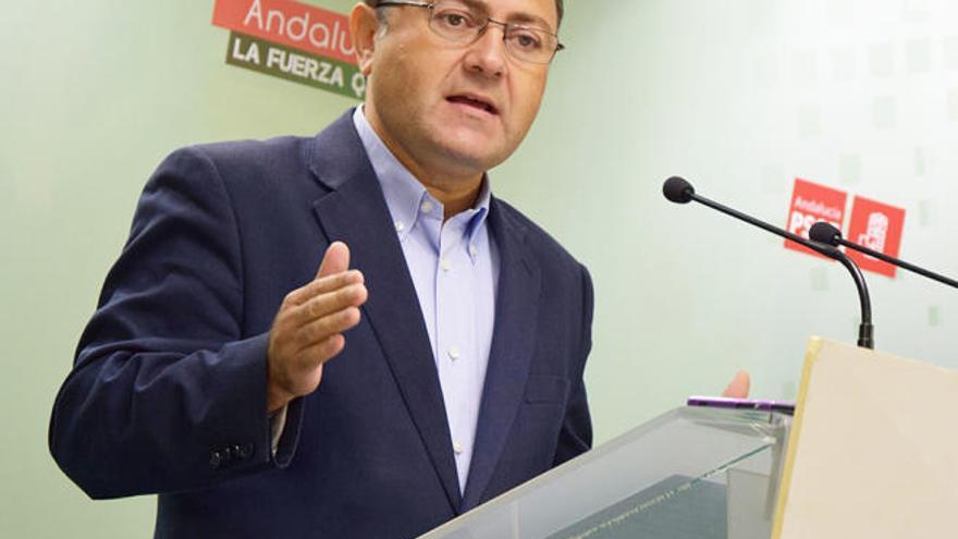 Miguel Ángel Heredia, durante la rueda de prensa.