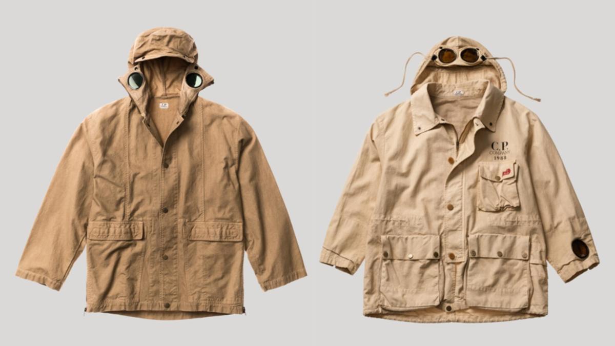 Comparación entre la Explorer Jacket (izquierda) y la Goggle Jacket o 'Mille Miglia' (derecha)