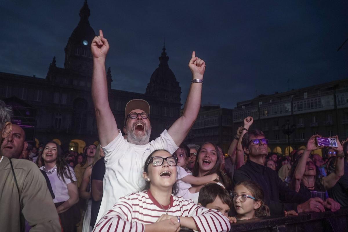 El grupo de indie barcelonés ha sido uno de los principales atractivos de la inauguración de esta 39 edición del festival coruñés.
