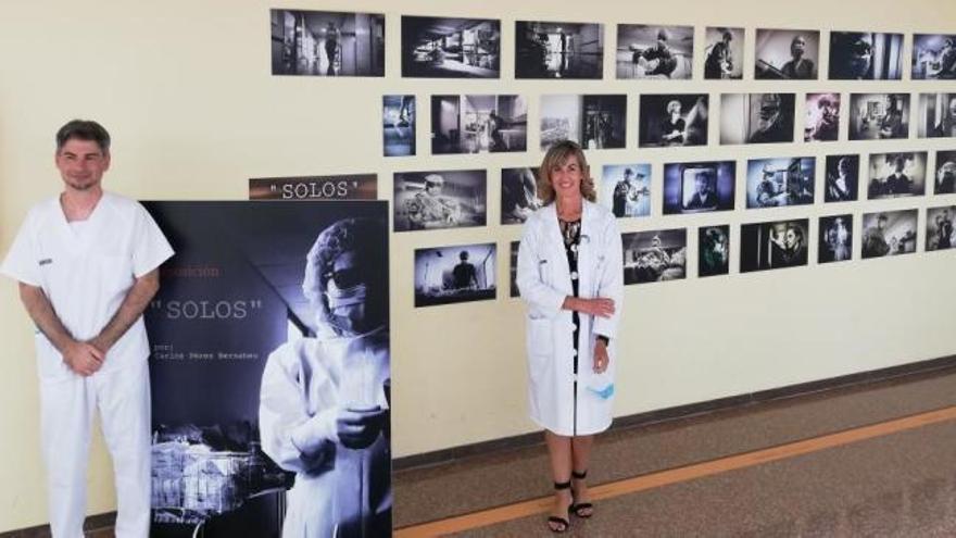 El Hospital de Sant Joan inaugura una exposición de fotografía sobre el covid