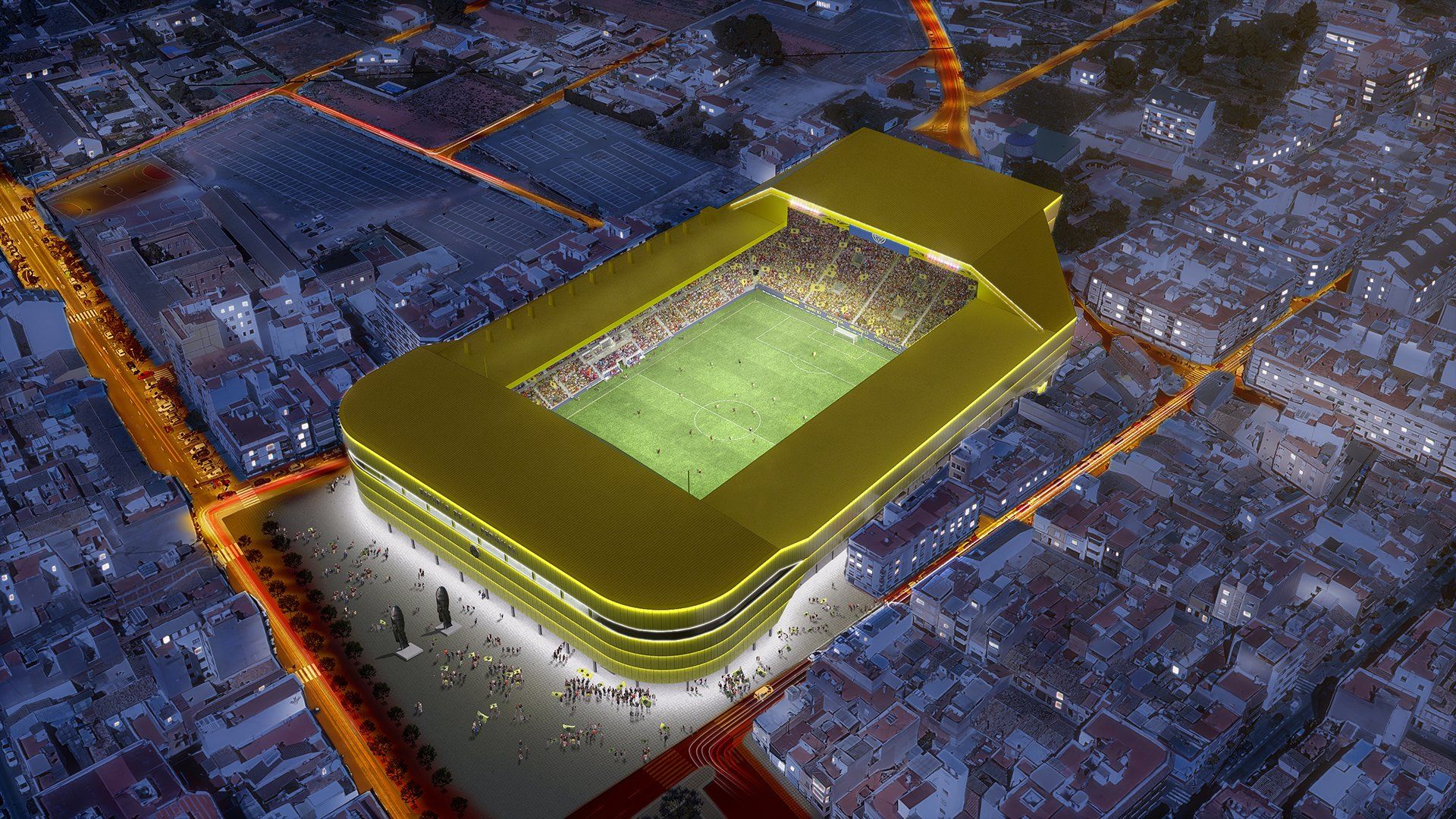 Así será el nuevo estadio de la Cerámica