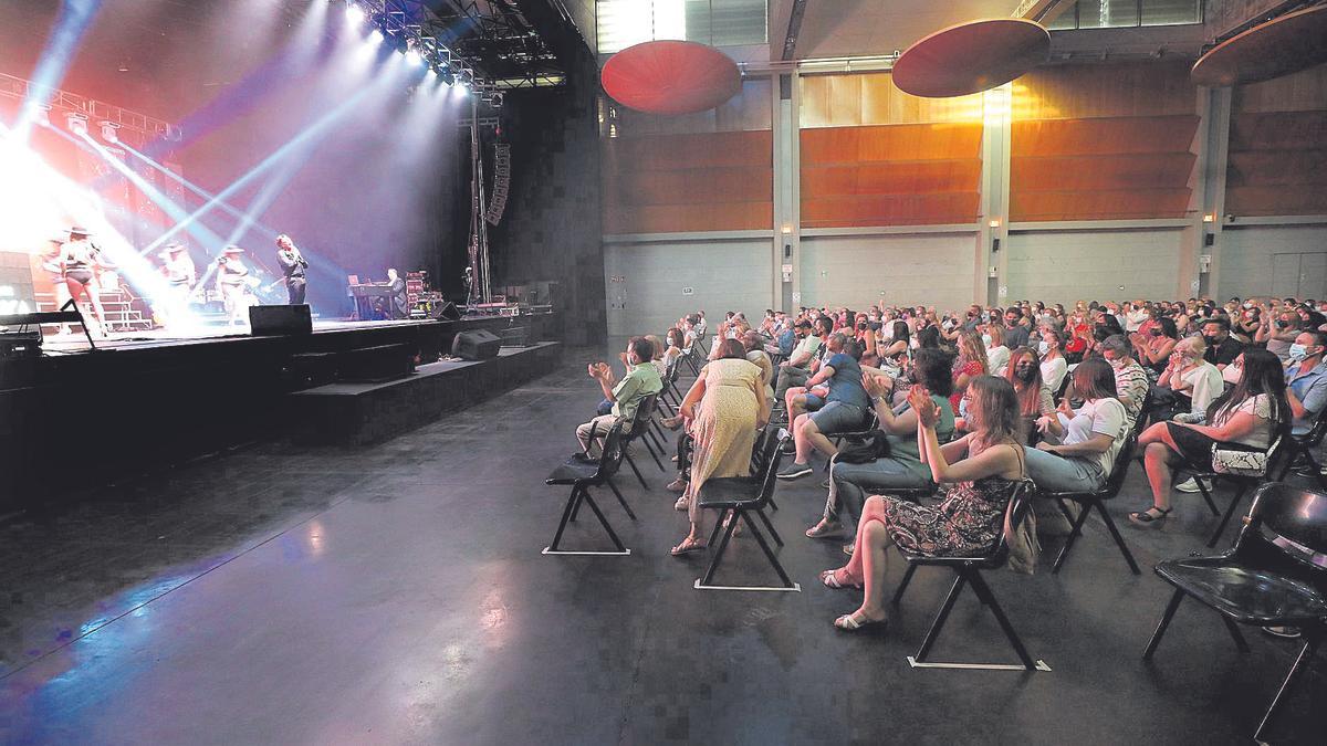 La prueba de fuego celebrada a mediados de junio en la sala Multiusos cumplió con todas las medidas del protocolo sanitario.