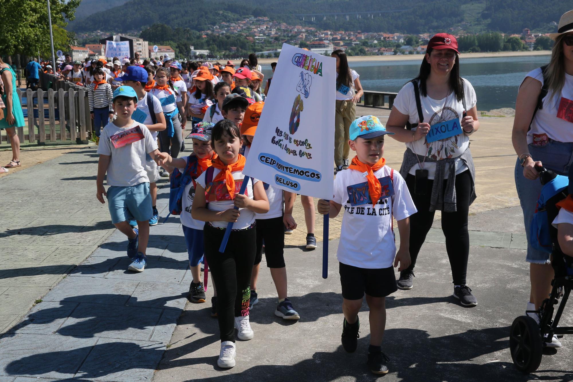 Máis de 2.000 cativos enchen o Correlingua de Moaña polo idioma galego