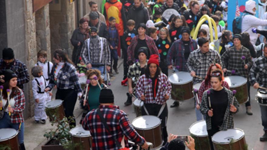 Rua del Carnestoltes de Sant Fruitós de Bages