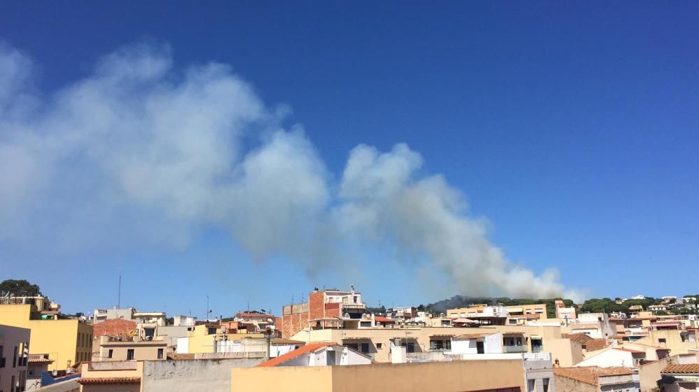 Incendi a Sant Feliu de Guixols