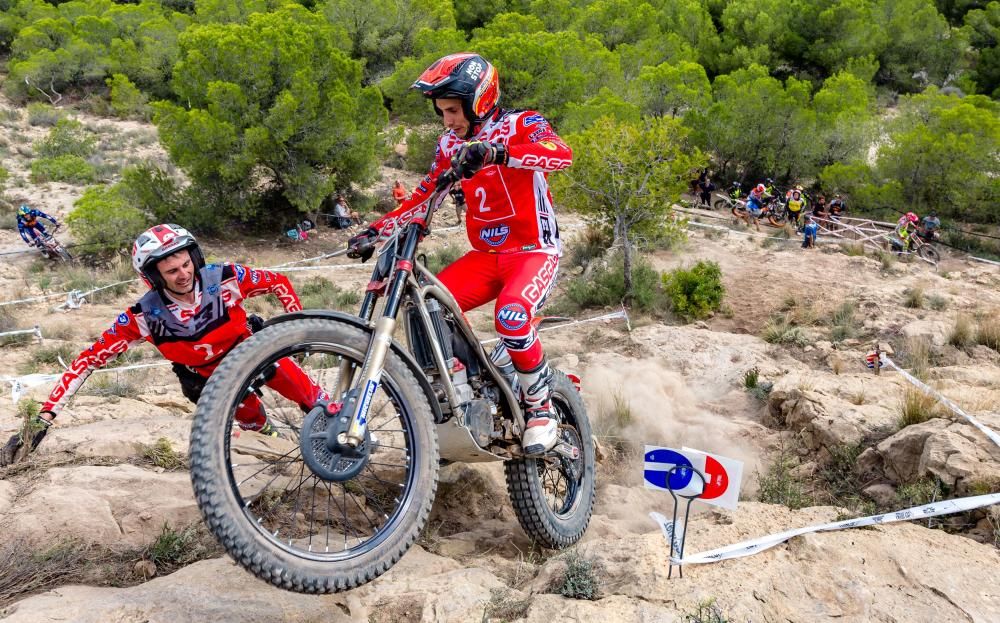 Bou se luce en el Mundial de Trial de La Nucía.