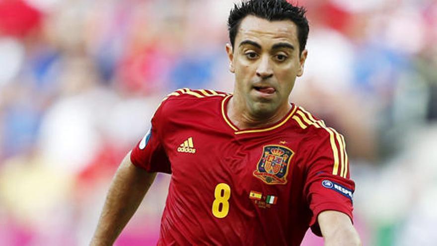 Xavi: &quot;Espanya és favorita a l&#039;Eurocopa, té molt nivell&quot;