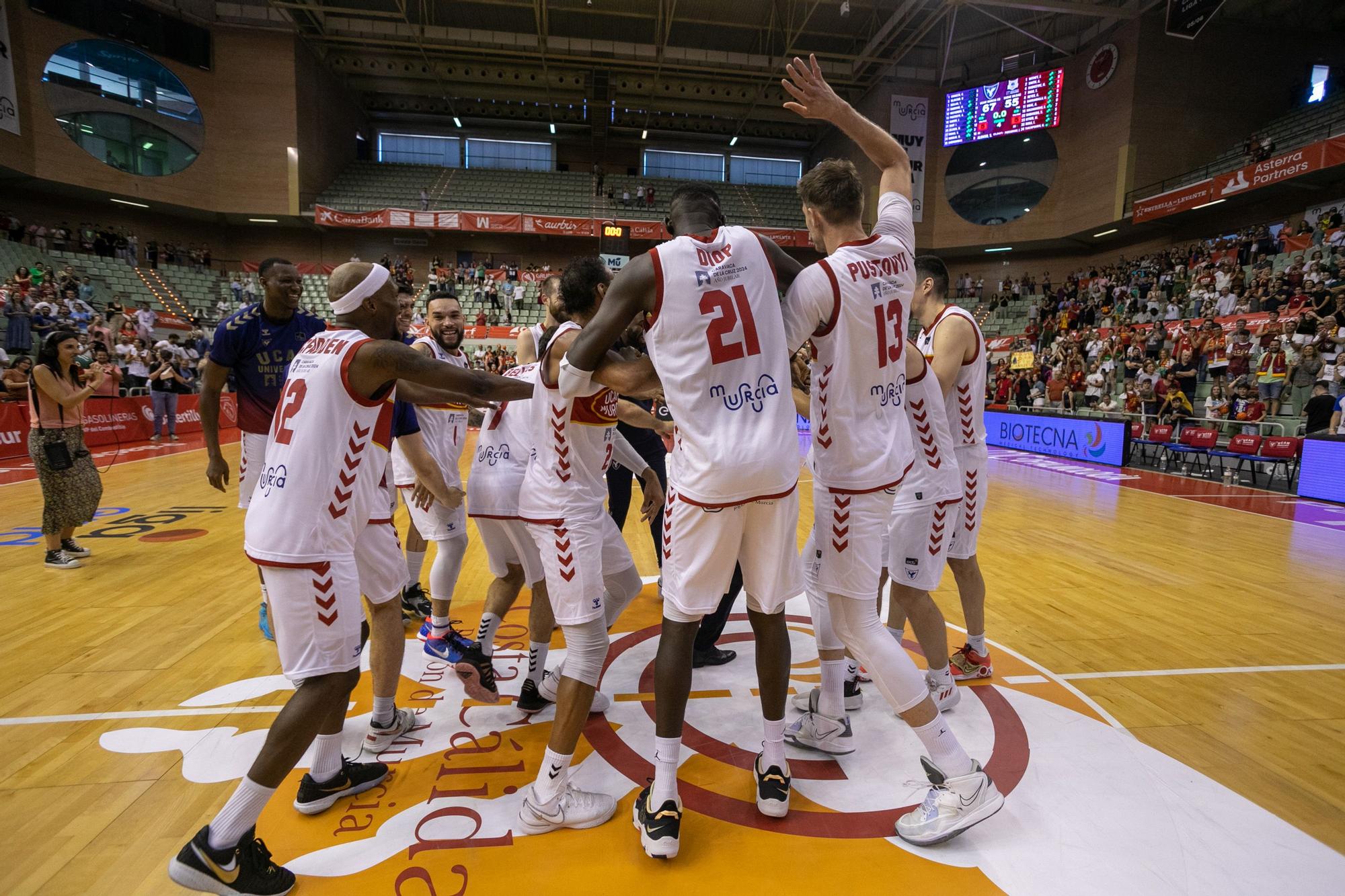 UCAM Murcia - Bilbao Basket en imágenes.