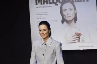 El 'No a la guerra' de Aitana Sánchez-Gijón: "Me parece oportuno, ojalá pongan lonas en todo el mundo"