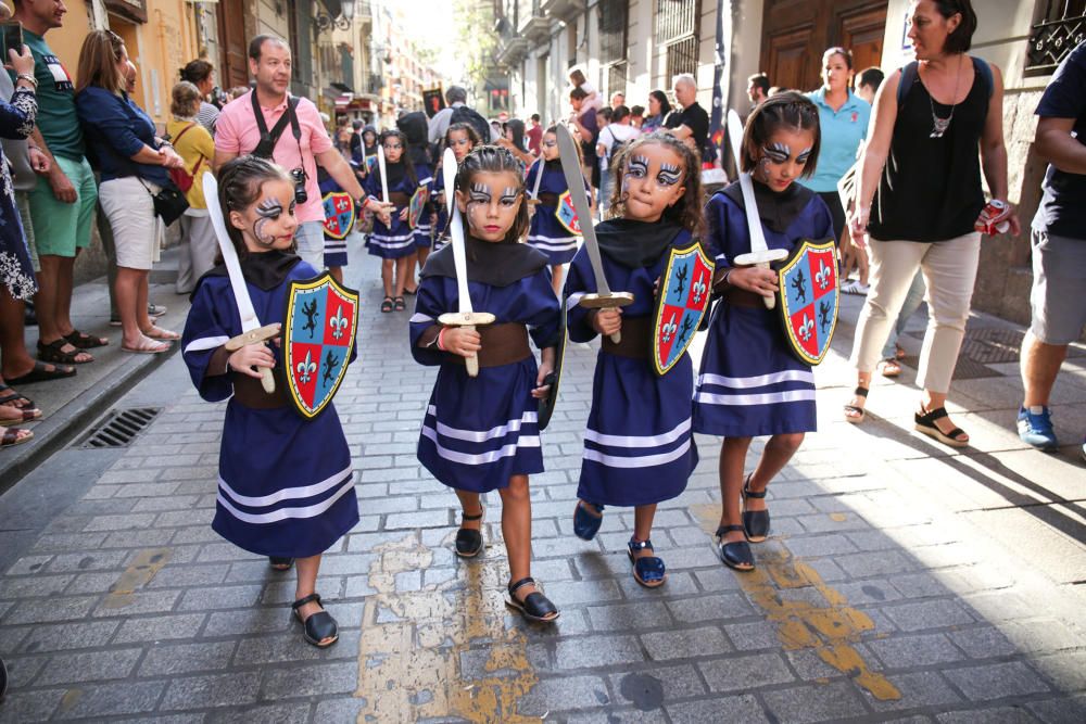 Entrada infantil de moros y cristianos