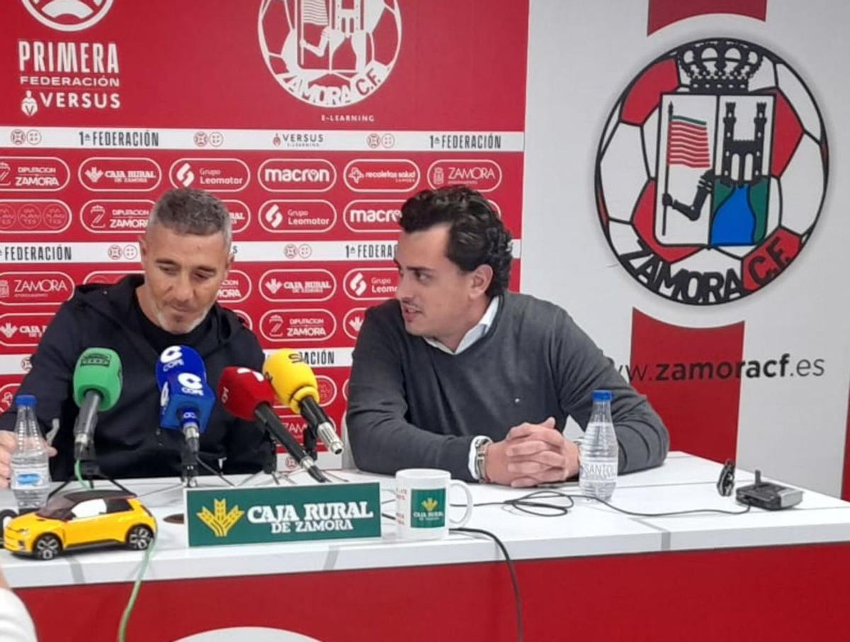 Óscar Cano y Javier Páez.  | LOZ