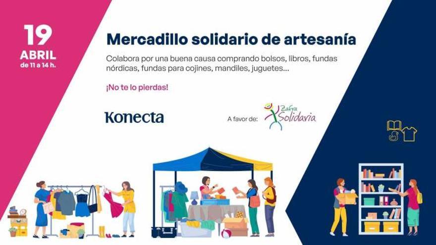 Mercadillo Solidario de Artesanía y Libros