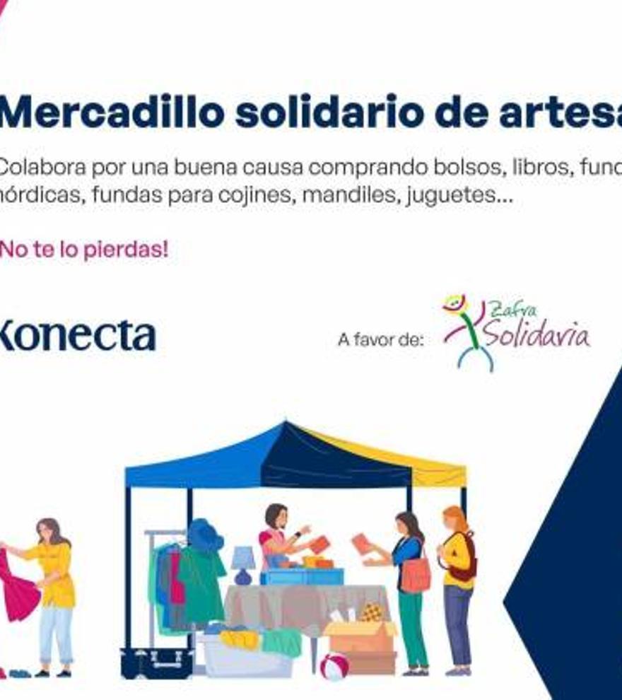 Mercadillo Solidario de Artesanía y Libros