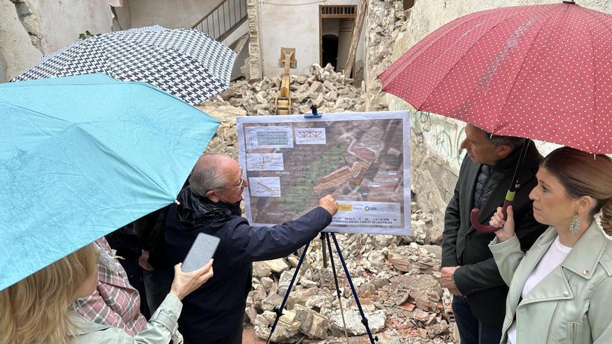 Comienzan los trabajos para convertir el Cabezo de las Palas de Lorca en un mirador abierto al público