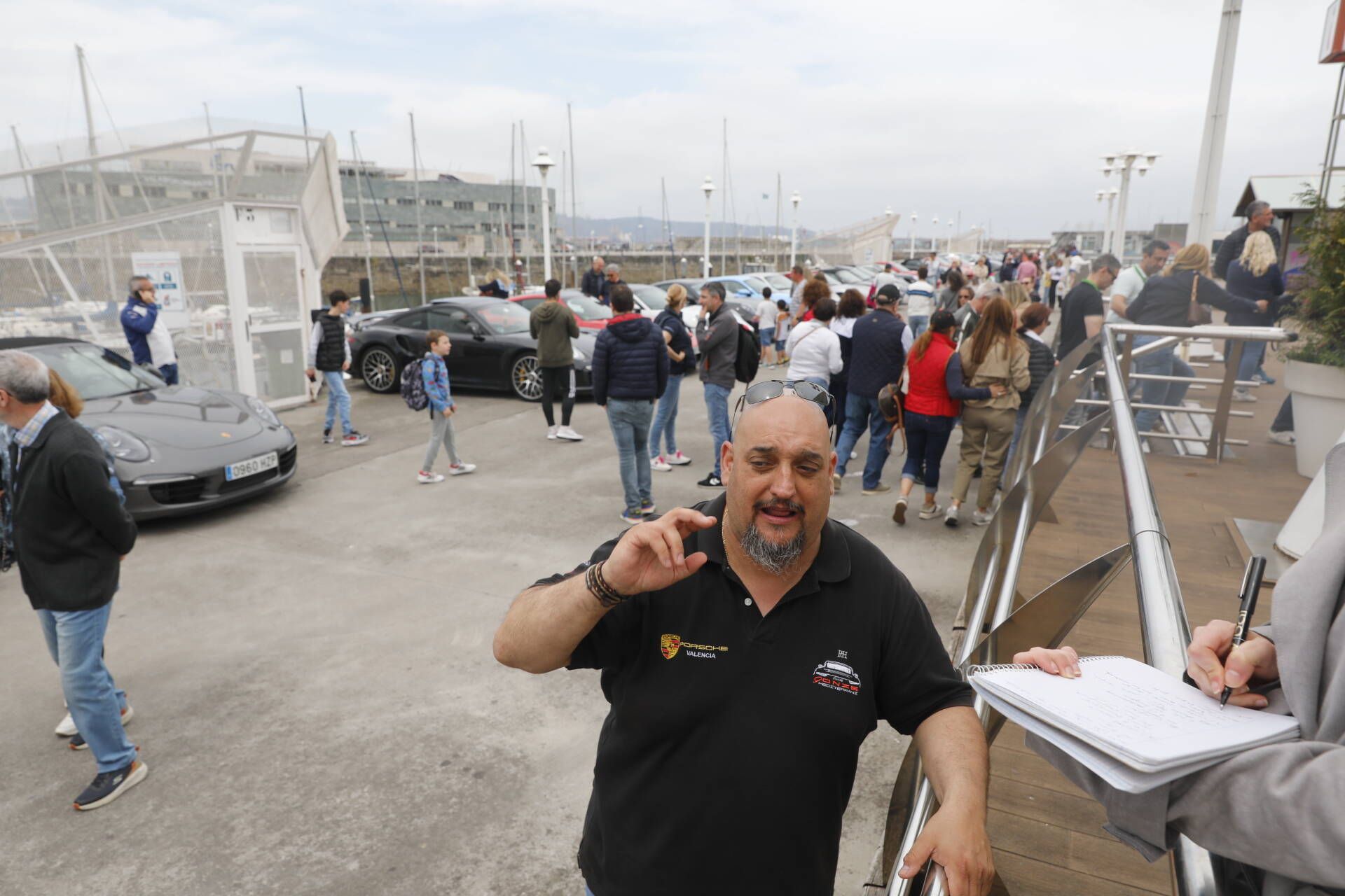 En imágenes: Concentración de Porsches en Gijón