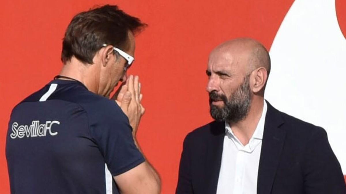 Lopetegui y Monchi, en una imagen de archivo