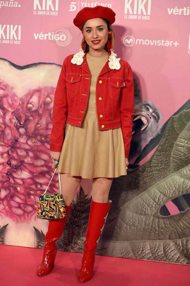Miranda Makaroff en el estreno de 'Kiki, el amor se hace'