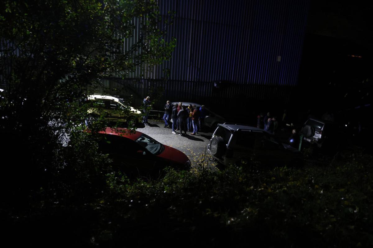 El rescate de dos mineros tras el derrumbe de una mina, en imágenes